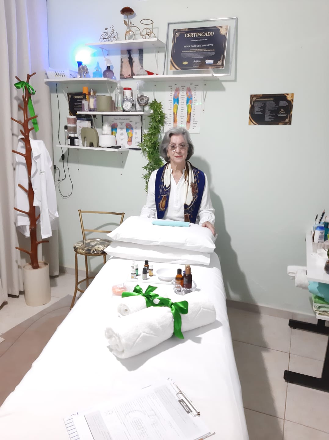 Mesa de Tratamento - Instituto Neyla Giachetta